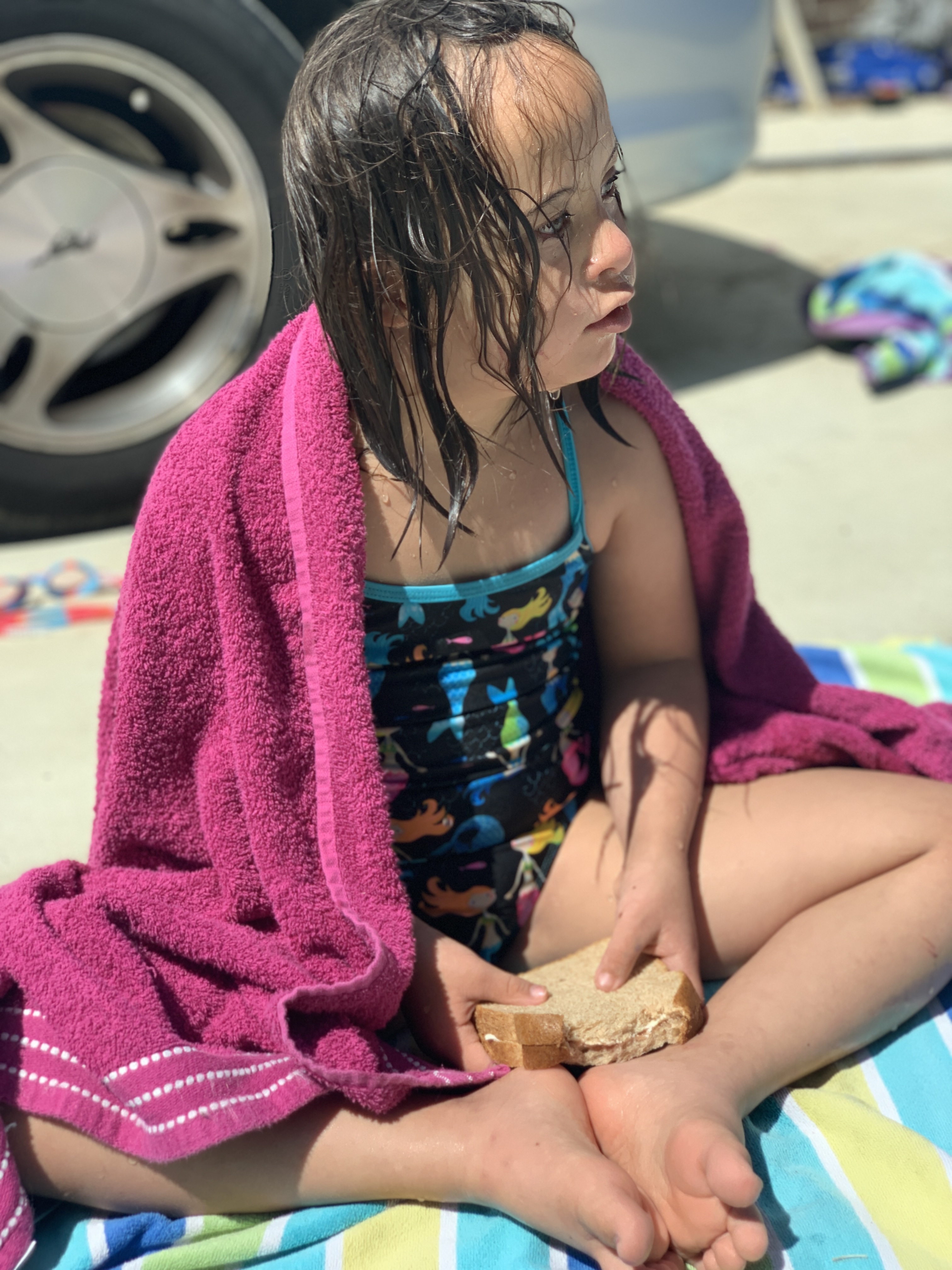 swimming